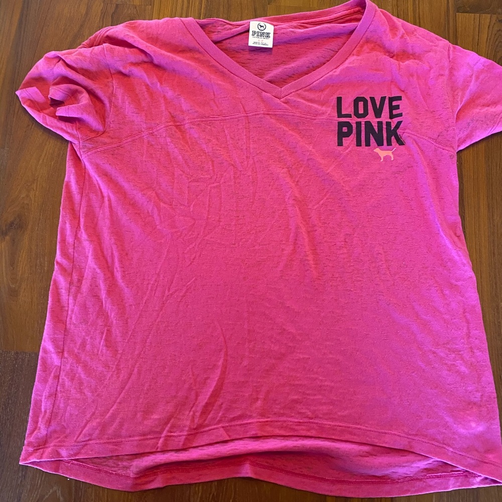 PINK Victoria’s Secret Pink Oversized T-Shirt.